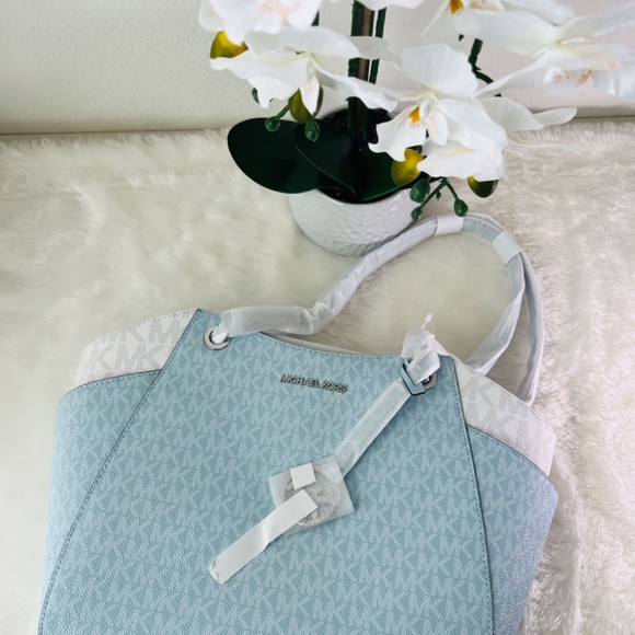 Michael kors jet set travel large logo chain  shoulder bag - Picture 4 of 13